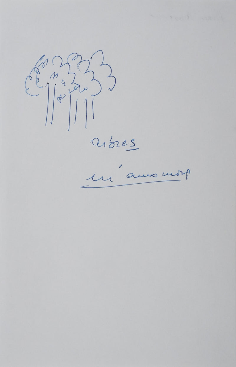 Autographe original de Henri AMOUROUX (photo de détail 2) - Crédit photo : Galerie Art.Paris