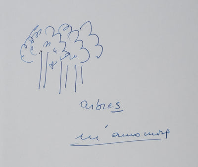 Autographe original de Henri AMOUROUX (vue générale) - Crédit photo : Galerie Art.Paris