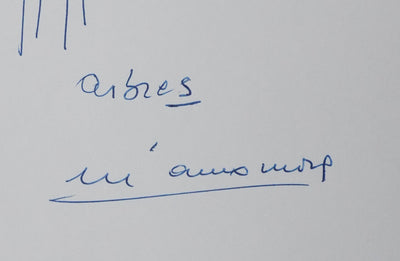 Autographe original de Henri AMOUROUX (photo de détail 3) - Crédit photo : Galerie Art.Paris