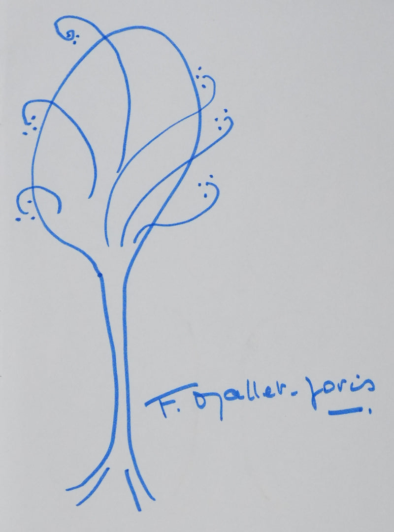 Autographe original de Françoise MALLET JORIS (photo de détail 2) - Crédit photo : Galerie Art.Paris