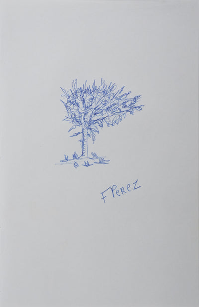 Autographe original de F PEREZ (photo de détail 3) - Crédit photo : Galerie Art.Paris