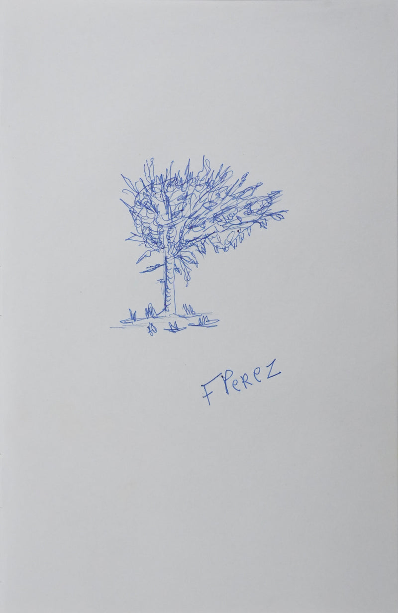 Autographe original de F PEREZ (photo de détail 3) - Crédit photo : Galerie Art.Paris