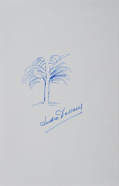 Autographe original de André DASSARY (vue générale) - Crédit photo : Galerie Art.Paris