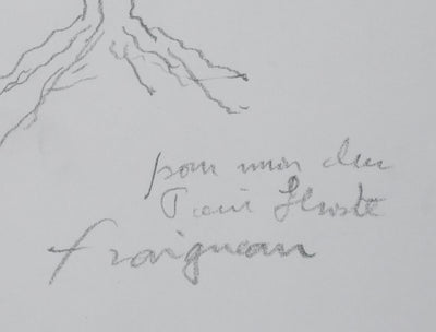 Autographe original de André FRAIGNEAU (photo de détail 3) - Crédit photo : Galerie Art.Paris