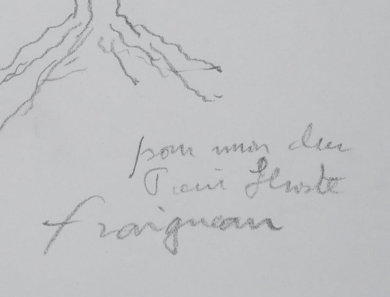 Autographe original de André FRAIGNEAU (photo de détail 3) - Crédit photo : Galerie Art.Paris