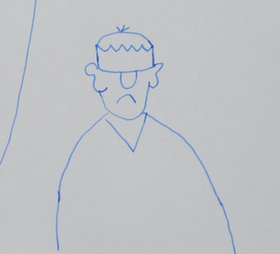 Autographe original de Guy BRETON (photo de détail 4) - Crédit photo : Galerie Art.Paris