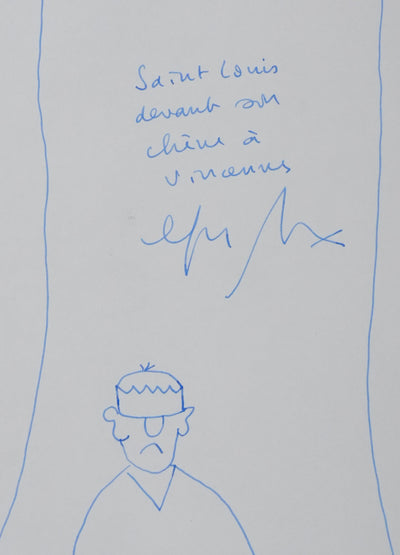 Autographe original de Guy BRETON (photo de détail 3) - Crédit photo : Galerie Art.Paris