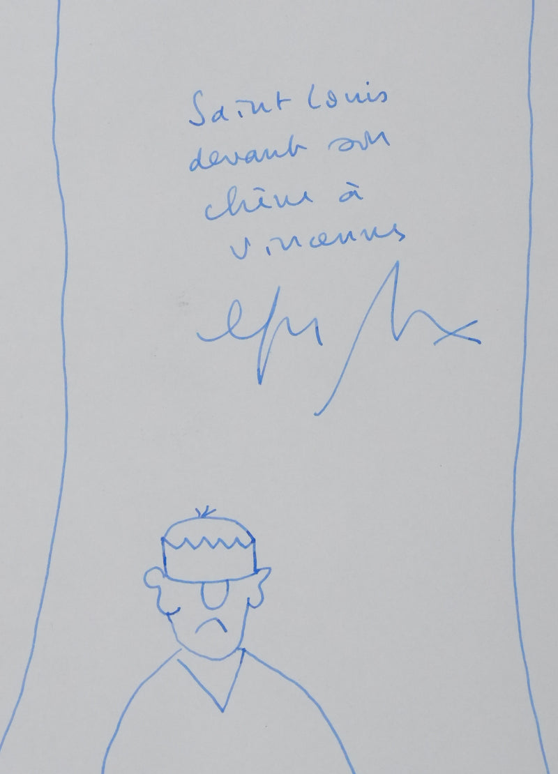 Autographe original de Guy BRETON (photo de détail 3) - Crédit photo : Galerie Art.Paris