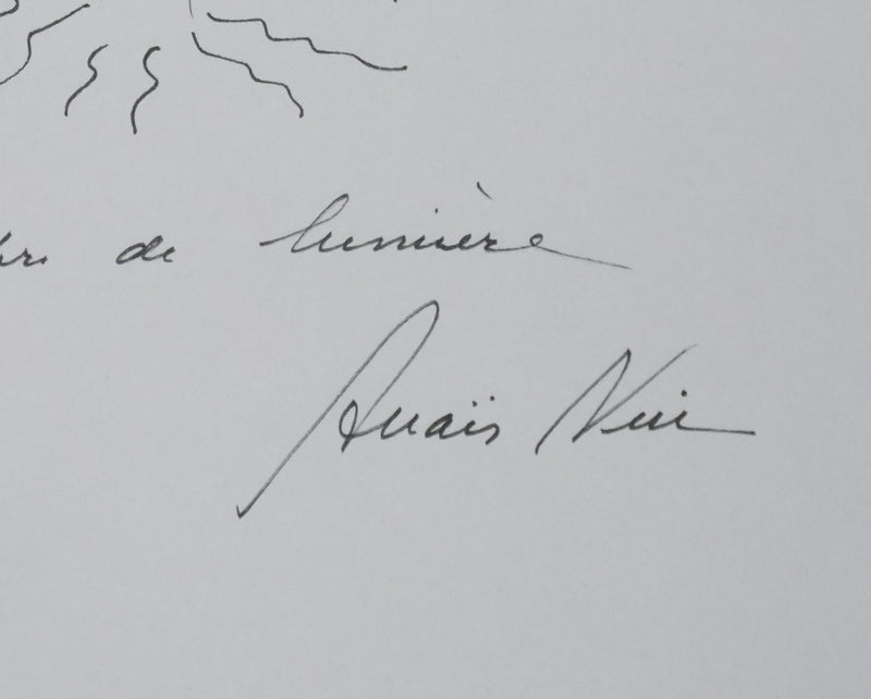 Autographe original de Anaïs NIN (photo de détail 2) - Crédit photo : Galerie Art.Paris