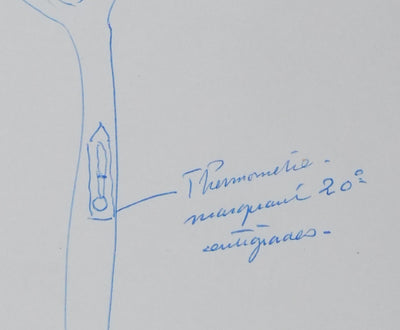 Autographe original de Albert SIMONIN (photo de détail 3) - Crédit photo : Galerie Art.Paris