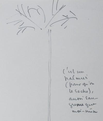 Autographe original de Pierre NORD (photo de détail 3) - Crédit photo : Galerie Art.Paris