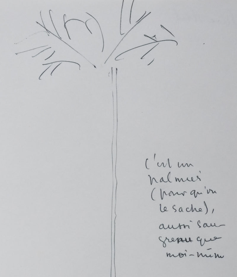 Autographe original de Pierre NORD (photo de détail 3) - Crédit photo : Galerie Art.Paris