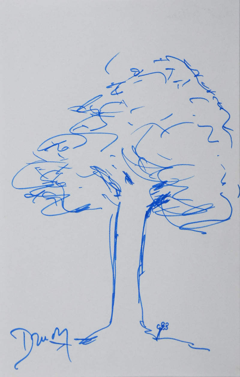 Autographe original de Maurice DRUON (vue générale) - Crédit photo : Galerie Art.Paris