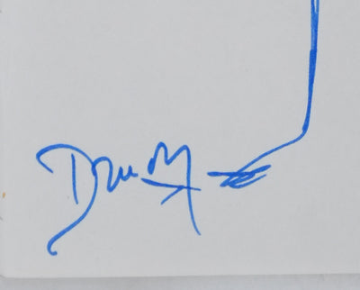 Autographe original de Maurice DRUON (photo de détail 2) - Crédit photo : Galerie Art.Paris