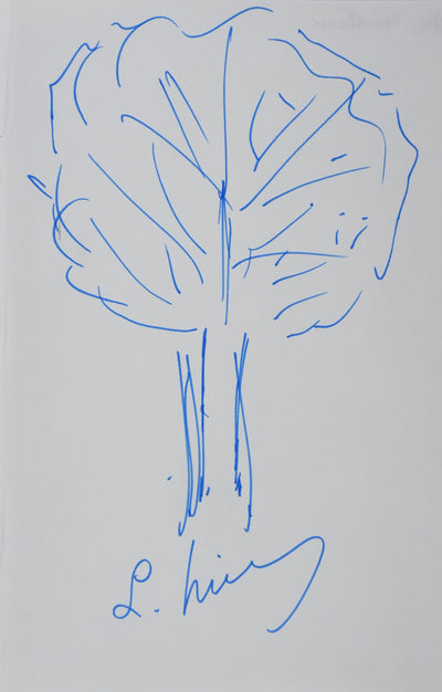 Autographe original de Mme NIELSEN (vue générale) - Crédit photo : Galerie Art.Paris