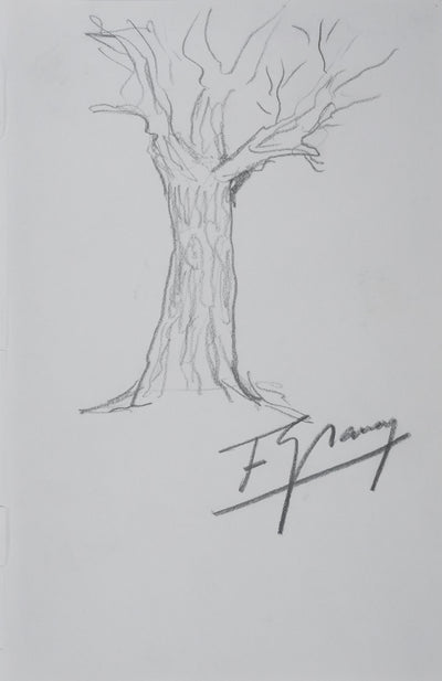 Autographe original de Fernand GRAVEY (vue générale) - Crédit photo : Galerie Art.Paris