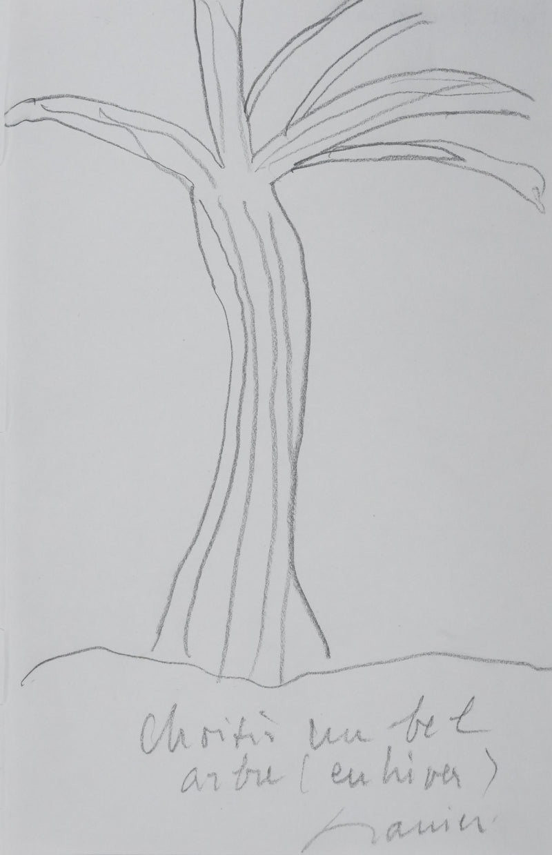 Autographe original de Edmond LANIER (vue générale) - Crédit photo : Galerie Art.Paris