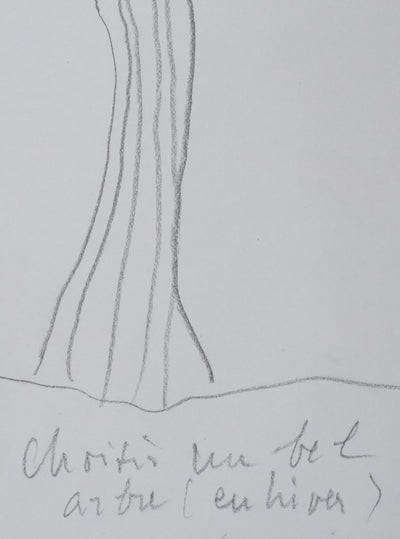 Autographe original de Edmond LANIER (photo de détail 2) - Crédit photo : Galerie Art.Paris