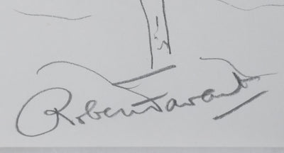 Autographe original de Robert FAVART (photo de détail 2) - Crédit photo : Galerie Art.Paris