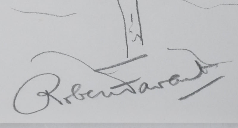 Autographe original de Robert FAVART (photo de détail 2) - Crédit photo : Galerie Art.Paris