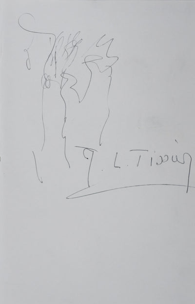 Autographe original de J.L. TISSIER (vue générale) - Crédit photo : Galerie Art.Paris