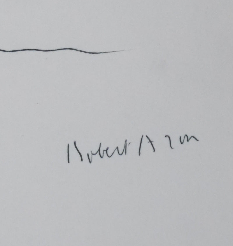 Autographe original de Robert ARON (photo de détail 2) - Crédit photo : Galerie Art.Paris