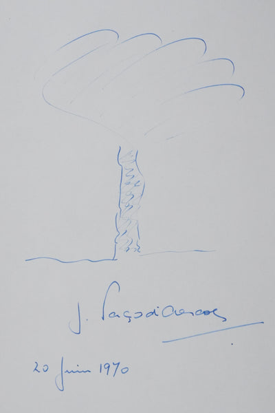 Autographe original de M. J. PACO D'ARCOS (vue générale) - Crédit photo : Galerie Art.Paris