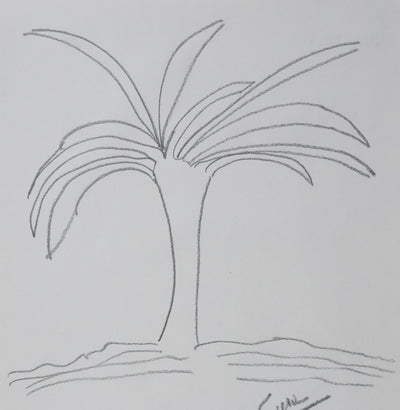 Autographe original de Louis NUCERA (photo de détail 3) - Crédit photo : Galerie Art.Paris