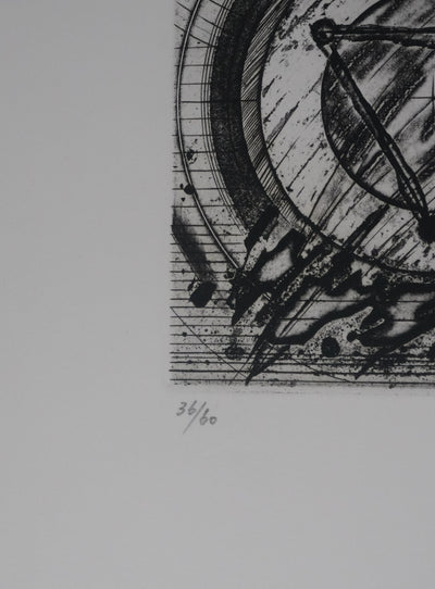 Shoichi ONO : Symboles, Gravure originale signée