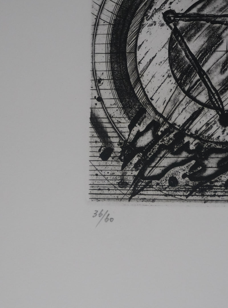 Shoichi ONO : Symboles, Gravure originale signée