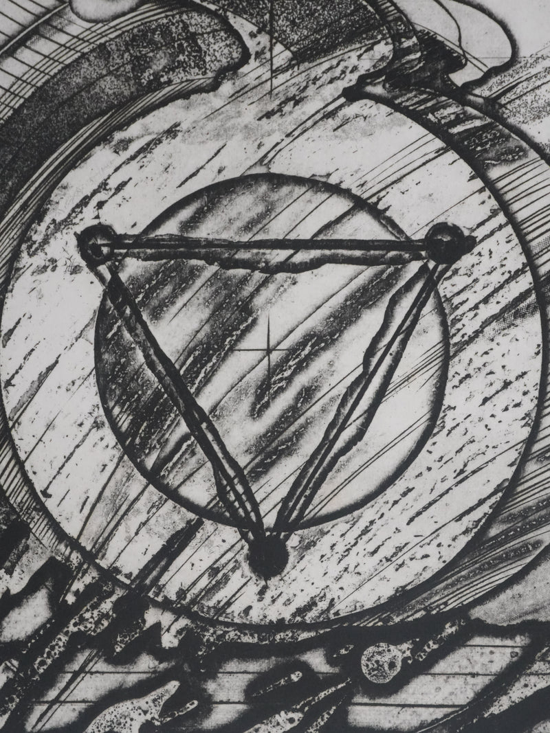 Shoichi ONO : Symboles, Gravure originale signée