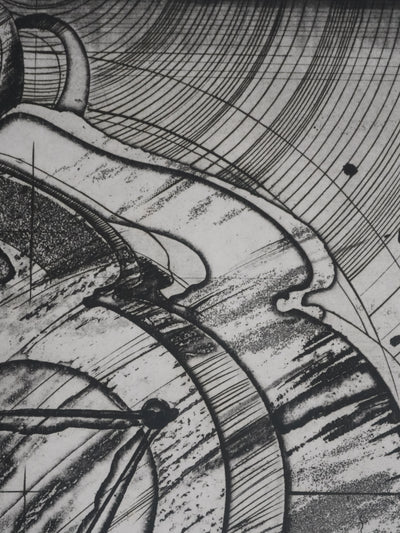 Shoichi ONO : Symboles, Gravure originale signée