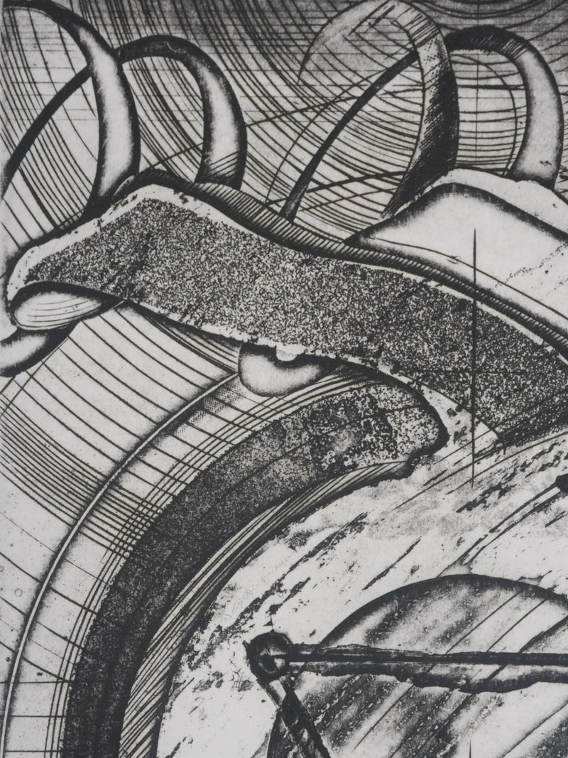 Shoichi ONO : Symboles, Gravure originale signée