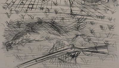 Raoul DUFY : Les champs au soleil, Gravure originale