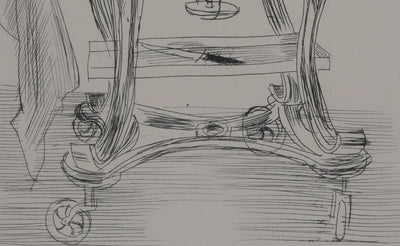 Raoul DUFY : La cuisine, Le dîner servi, Gravure originale