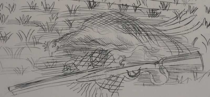 Raoul DUFY : La campagne en été, Gravure originale