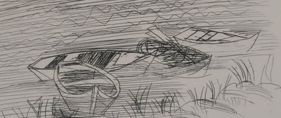 Raoul DUFY : La maison au bord de la rivière, Gravure originale