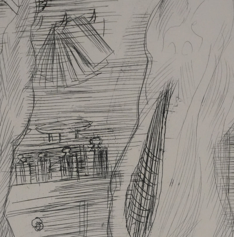 Raoul DUFY : La boucherie, Gravure original