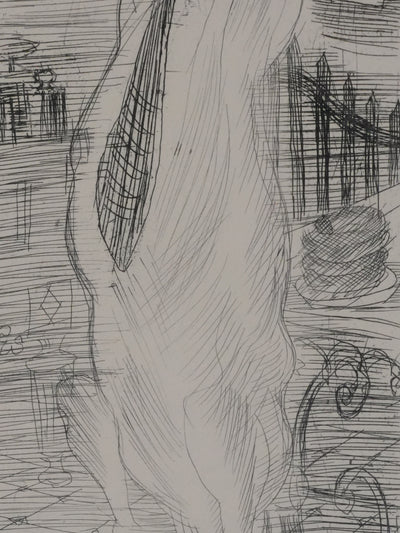 Raoul DUFY : La boucherie, Gravure original