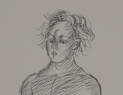 Raoul DUFY : Nu féminin, Allégorie de la vérité, Gravure original