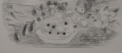 Raoul DUFY : Le banquet, Gravure original