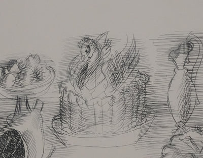 Raoul DUFY : Le banquet, Gravure original