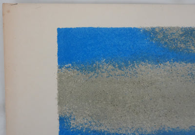 Yves GANNE : Les bateaux, Lithographie originale signée