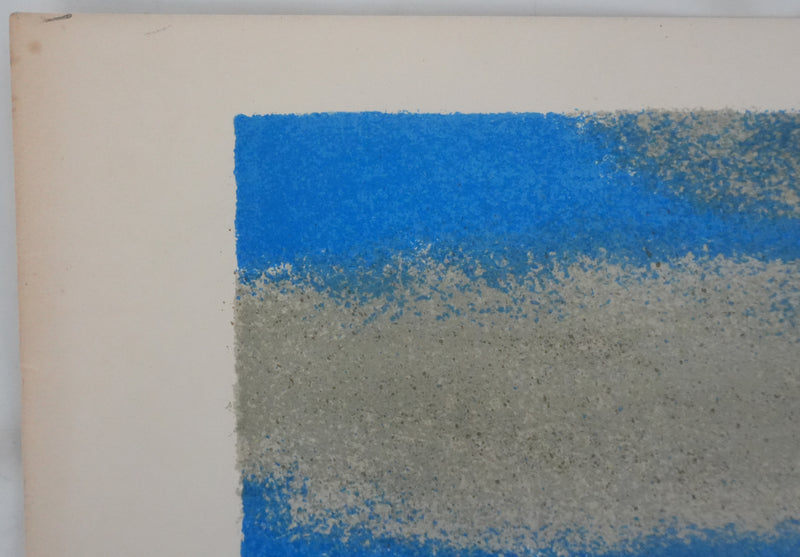 Yves GANNE : Les bateaux, Lithographie originale signée