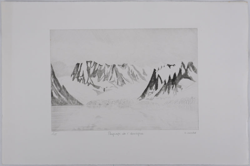 Camille COMBE : Paysage de l&