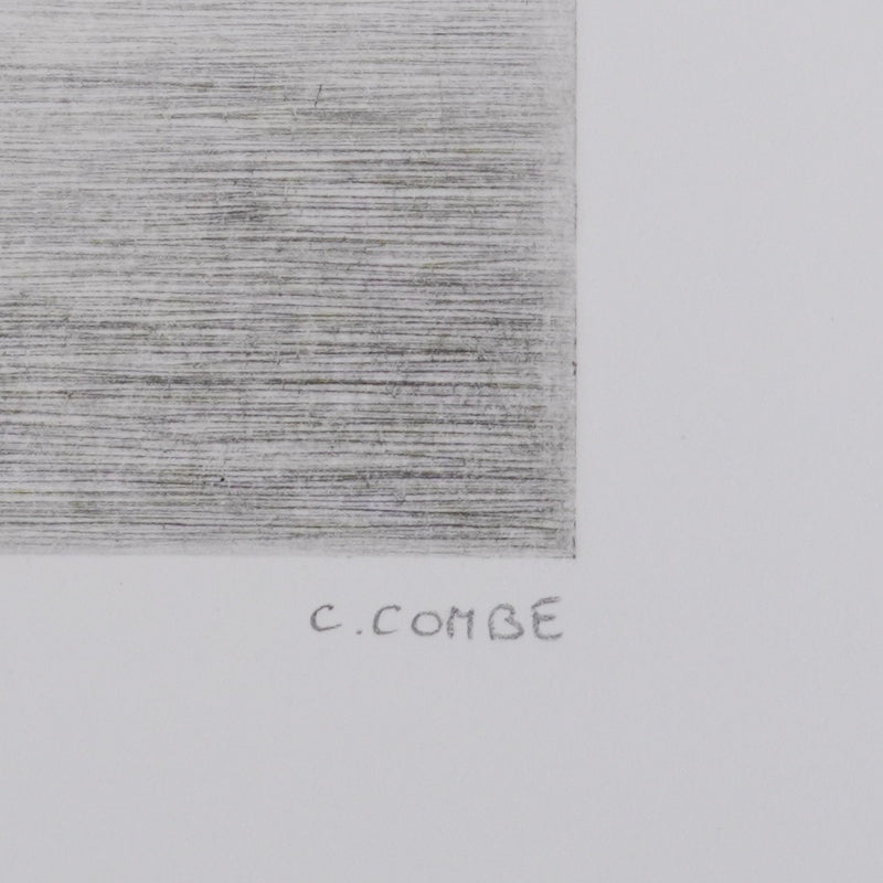 Camille COMBE : La fête de la lumière, Gravure originale signée