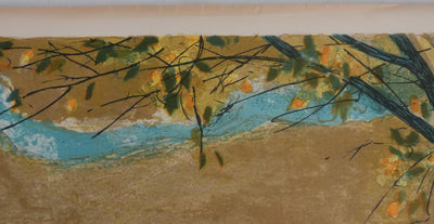 Yves GANNE : Sur les quais de Paris, Lithographie originale signée