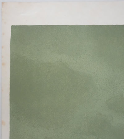 Yves GANNE : Le phare II, Lithographie originale signée