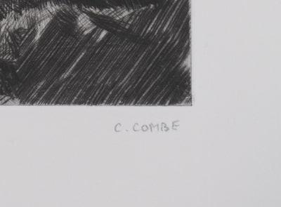 Camille COMBE : Autour de Fleur d'Epine, Gravure originale signée