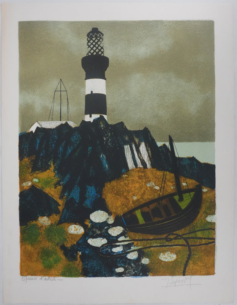 AP33 Ramon DILLEY: the roaring twenties in Deauville, Original lithograph signed and numbered